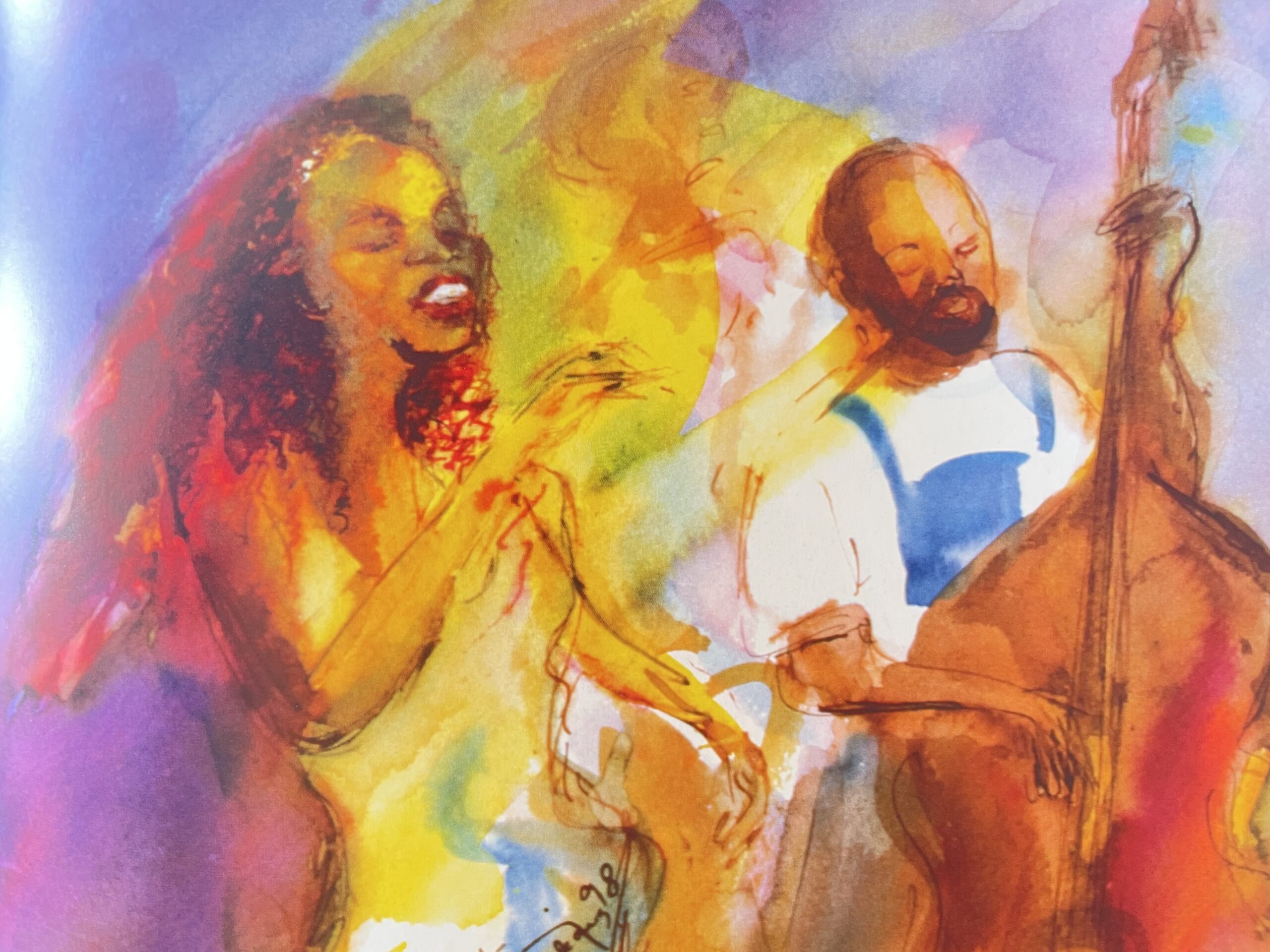 Cassandra Wilson par Monique Bornstein