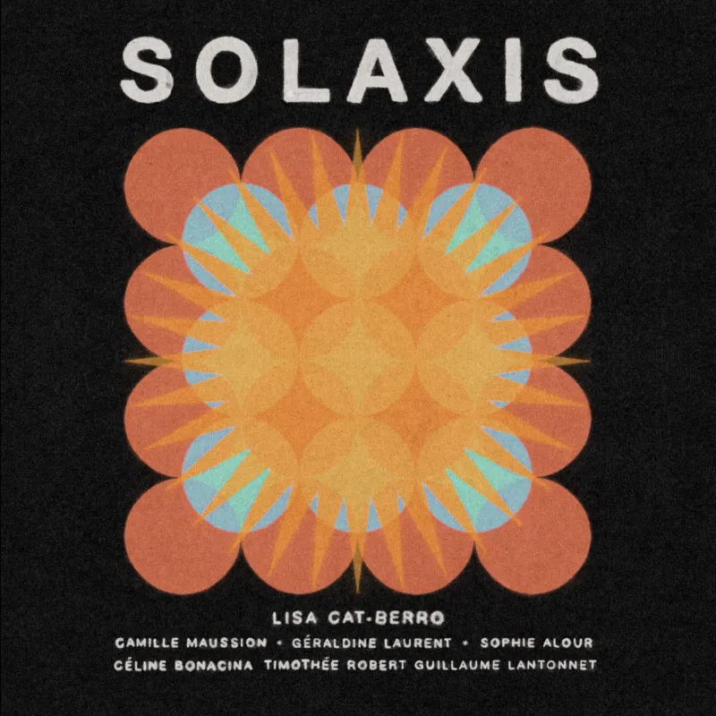 Lisa Cat-Berro Solaxis, pochette de l'album de jazz et de saxophones Copier